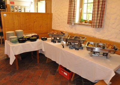 Warmes Buffet
