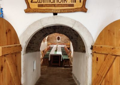 Dekoration Kellerröhre